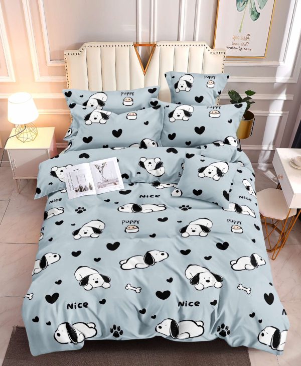 Puppy Love- 100% Premium Canadian Cotton Bedsheet