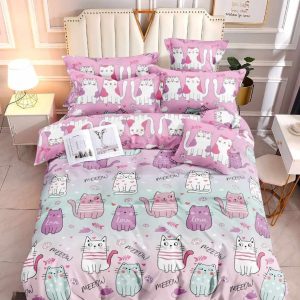 Purr Paradise- 100% Premium Canadian Cotton Bedsheet