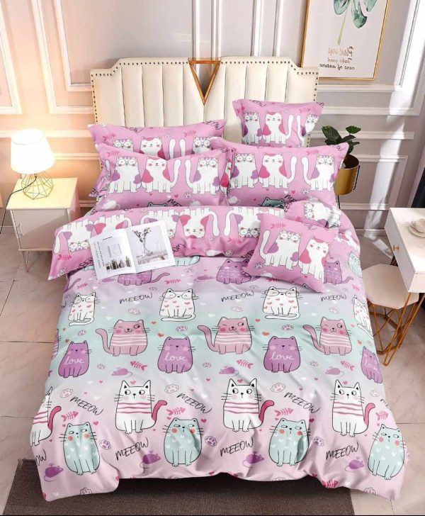 Purr Paradise- 100% Premium Canadian Cotton Bedsheet