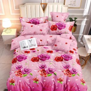 Petal Kiss- 100% Premium Canadian Cotton Bedsheet
