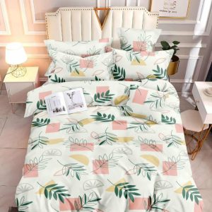 Serene Shapes- 100% Premium Canadian Cotton Bedsheet