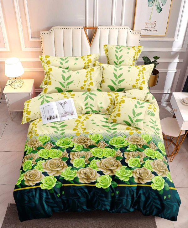 Garden Majesty- 100% Premium Canadian Cotton Bedsheet