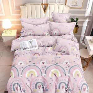 Dreamy Rainbows- 100% Premium Canadian Cotton Bedsheet