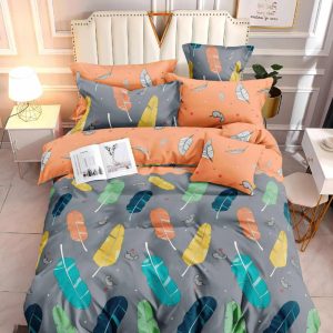 Feather Fantasy- 100% Premium Canadian Cotton Bedsheet