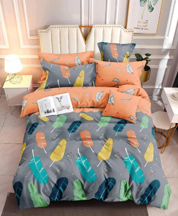 Feather Fantasy- 100% Premium Canadian Cotton Bedsheet
