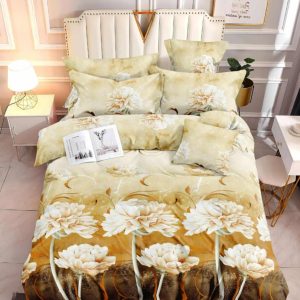 Golden Garden- 100% Premium Canadian Cotton Bedsheet
