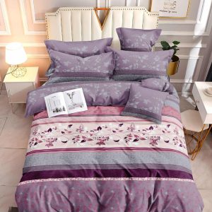 Orchid Mist- 100% Premium Canadian Cotton Bedsheet