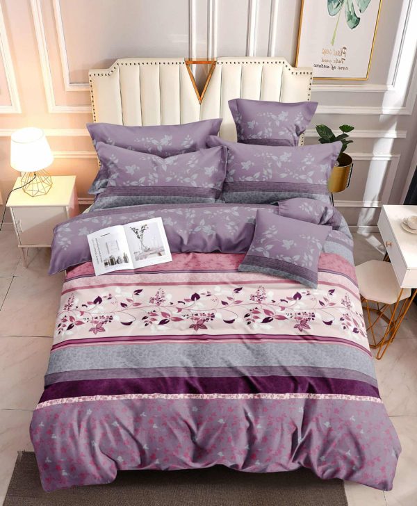 Orchid Mist- 100% Premium Canadian Cotton Bedsheet