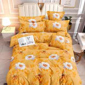 Blushed Botanica- 100% Premium Canadian Cotton Bedsheet