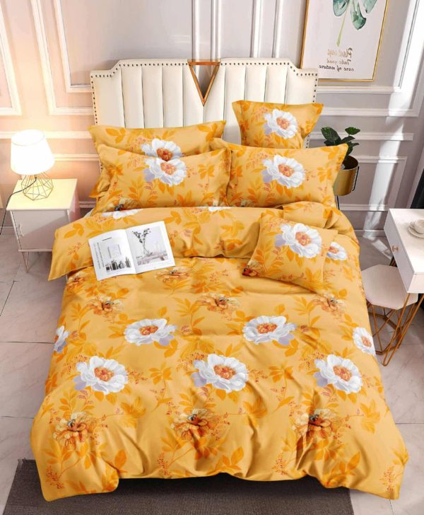 Blushed Botanica- 100% Premium Canadian Cotton Bedsheet
