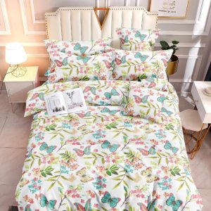 Butterfly Bliss- 100% Premium Canadian Cotton Bedsheet