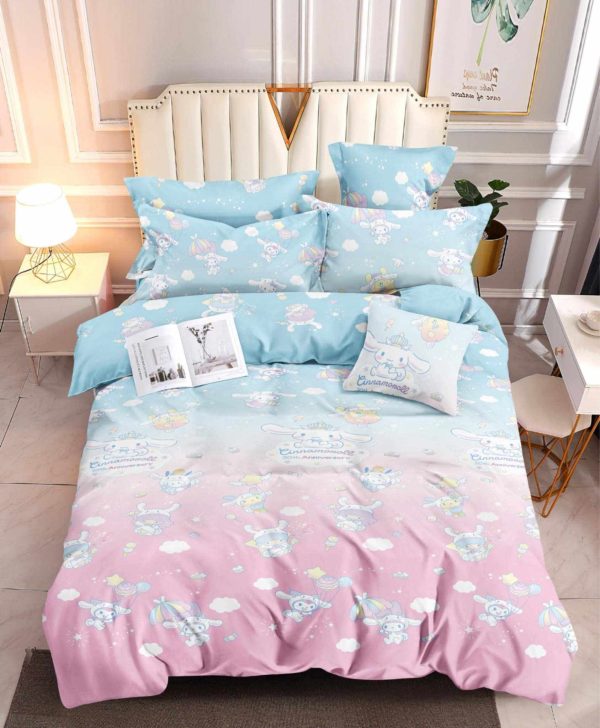 Cinnamoroll Dreamscape- 100% Premium Canadian Cotton Bedsheet