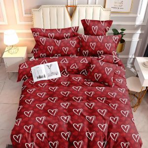 Heart and Soul- 100% Premium Canadian Cotton Bedsheet