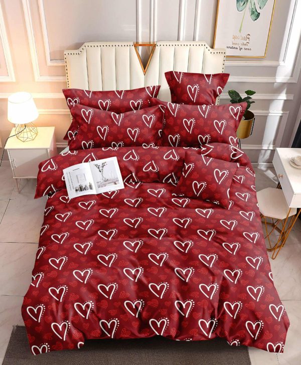 Heart and Soul- 100% Premium Canadian Cotton Bedsheet
