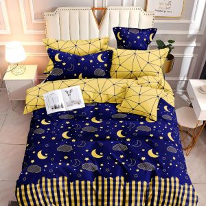 Midnight Glow- 100% Premium Canadian Cotton Bedsheet