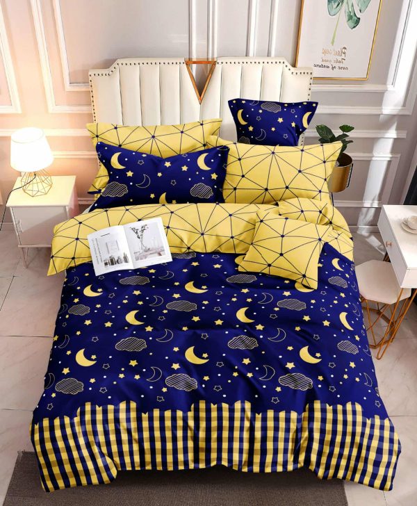 Midnight Glow- 100% Premium Canadian Cotton Bedsheet