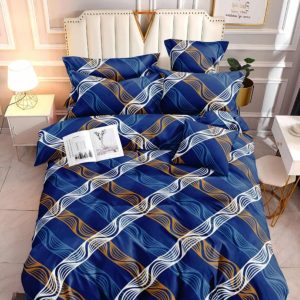 Ocean Rhythm- 100% Premium Canadian Cotton Bedsheet