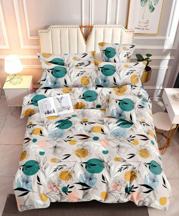 Autumn Petals- 100% Premium Canadian Cotton Bedsheet