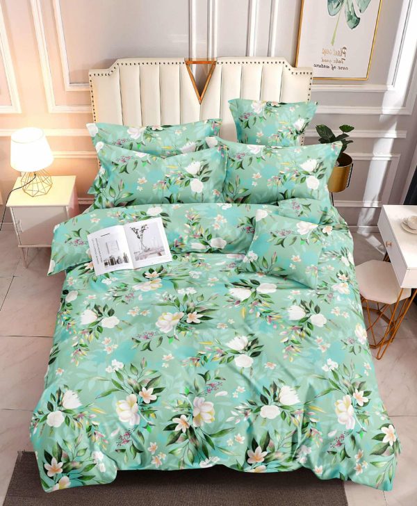 Botanical Breeze- 100% Premium Canadian Cotton Bedsheet