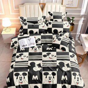 Classic Mickey Pop- 100% Premium Canadian Cotton Bedsheet