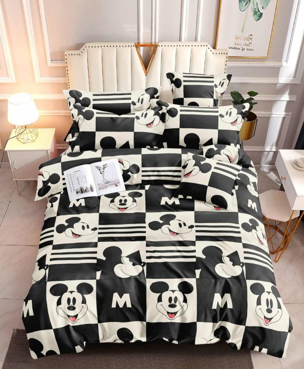 Classic Mickey Pop- 100% Premium Canadian Cotton Bedsheet