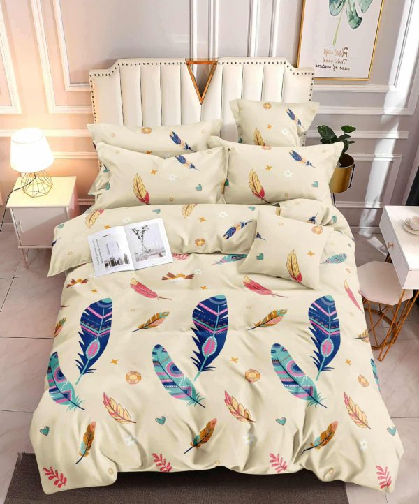 Feather Reverie- 100% Premium Canadian Cotton Bedsheet