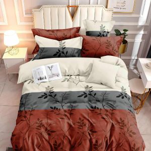 Terracotta Serenity- 100% Premium Canadian Cotton Bedsheet