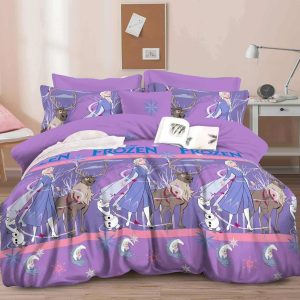 Frozen Dreams- 100% Premium Canadian Cotton Bedsheet