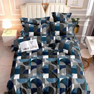 Midnight Metro- 100% Premium Canadian Cotton Bedsheet