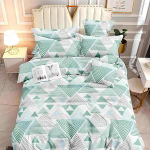 Mint Mirage- 100% Premium Canadian Cotton Bedsheet