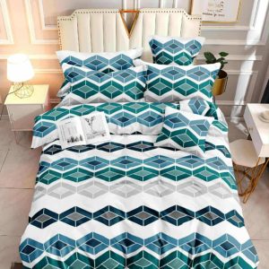 Ocean Prism- 100% Premium Canadian Cotton Bedsheet