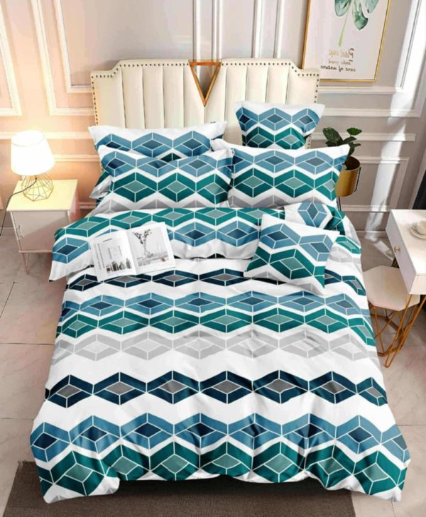 Ocean Prism- 100% Premium Canadian Cotton Bedsheet