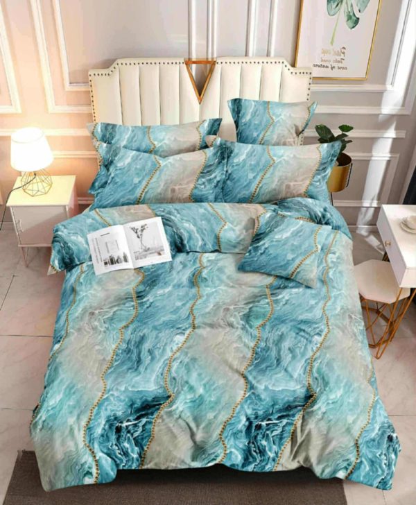 Ocean Quartz- 100% Premium Canadian Cotton Bedsheet