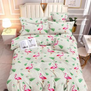 Tropical Fete- 100% Premium Canadian Cotton Bedsheet