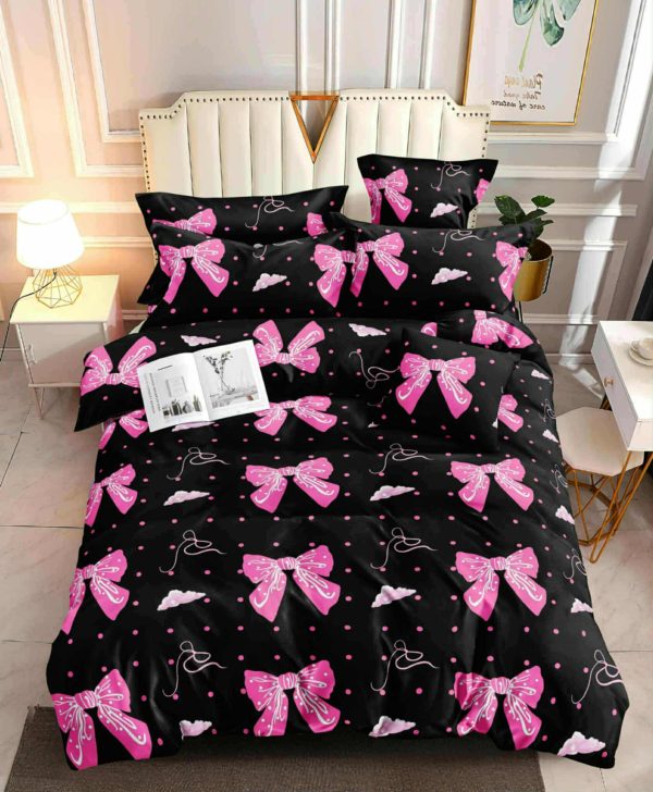 Candy Bows- 100% Premium Canadian Cotton Bedsheet