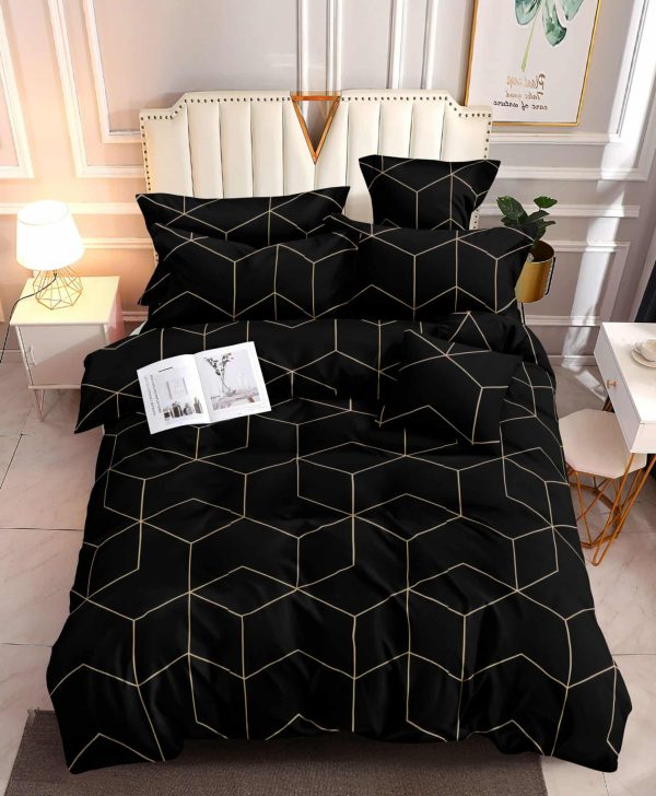 Luxe Geometry- 100% Premium Canadian Cotton Bedsheet