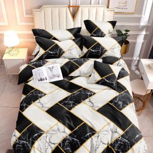 Marble Luxe- 100% Premium Canadian Cotton Bedsheet