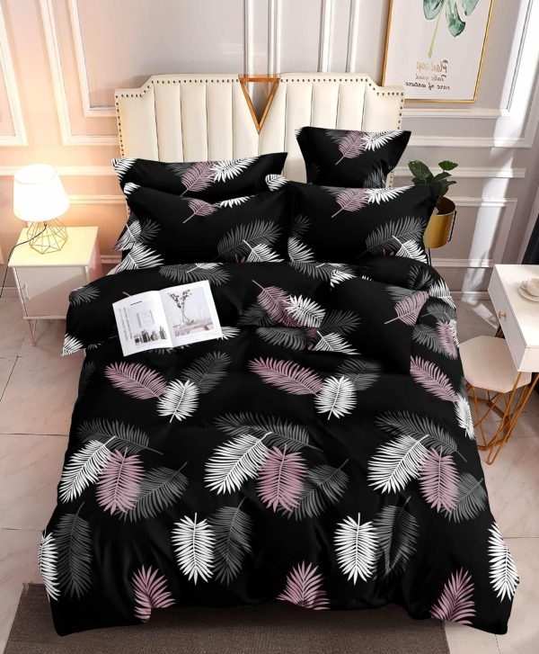 Midnight Palm- 100% Premium Canadian Cotton Bedsheet