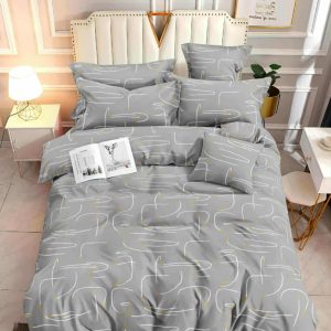Modern Sketch- 100% Premium Canadian Cotton Bedsheet