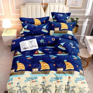 Ahoy Adventures- 100% Premium Canadian Cotton Bedsheet