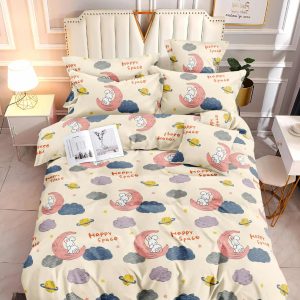 Bunnyverse- 100% Premium Canadian Cotton Bedsheet