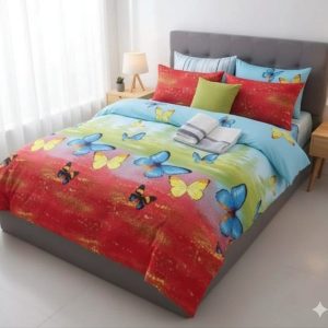 Butterfly Horizon- 100% Premium Canadian Cotton Bedsheet