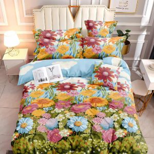 Garden Parade- 100% Premium Canadian Cotton Bedsheet