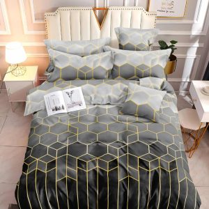 Golden Hive- 100% Premium Canadian Cotton Bedsheet