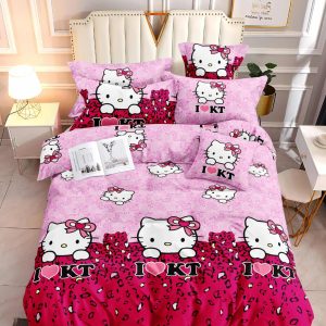 Kitty Pop- 100% Premium Canadian Cotton Bedsheet