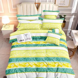 Lemon Bloom- 100% Premium Canadian Cotton Bedsheet