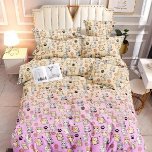 Meowgical Dreams- 100% Premium Canadian Cotton Bedsheet