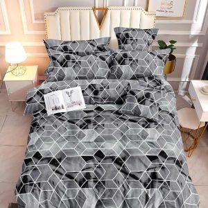 Metro Maze- 100% Premium Canadian Cotton Bedsheet