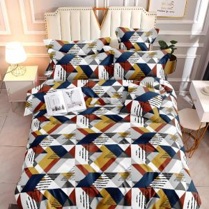 Metro Mosaic- 100% Premium Canadian Cotton Bedsheet
