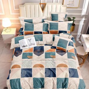 Retro Rhythm- 100% Premium Canadian Cotton Bedsheet